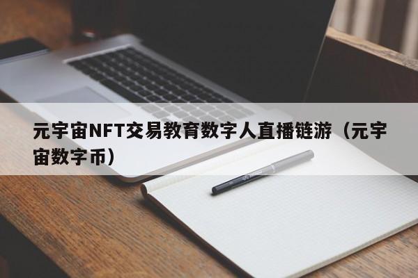 元宇宙NFT交易教育数字人直播链游（元宇宙数字币）