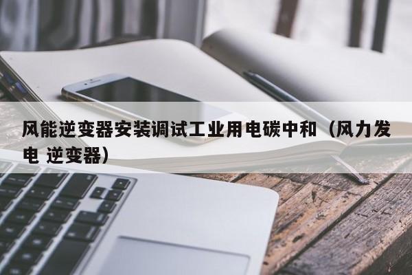 风能逆变器安装调试工业用电碳中和（风力发电 逆变器）