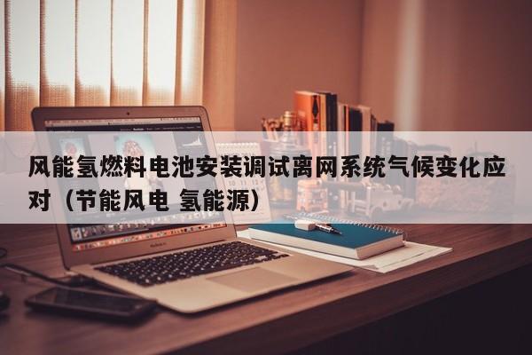 风能氢燃料电池安装调试离网系统气候变化应对（节能风电 氢能源）