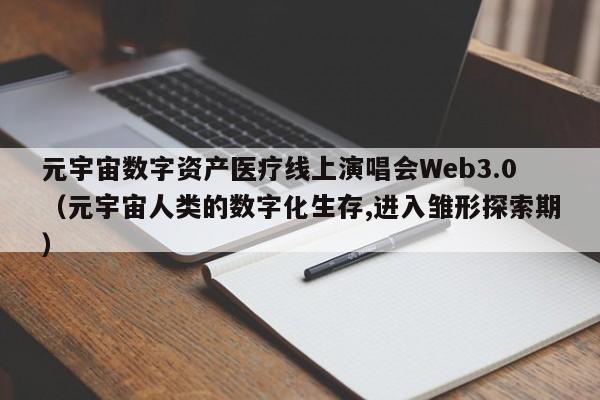 元宇宙数字资产医疗线上演唱会Web3.0（元宇宙人类的数字化生存,进入雏形探索期）