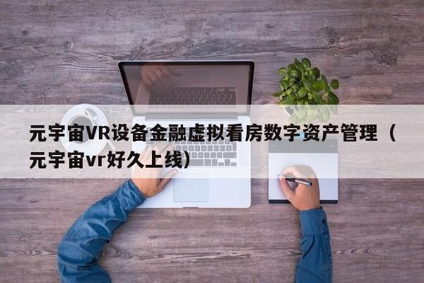 元宇宙VR设备金融虚拟看房数字资产管理（元宇宙vr好久上线）