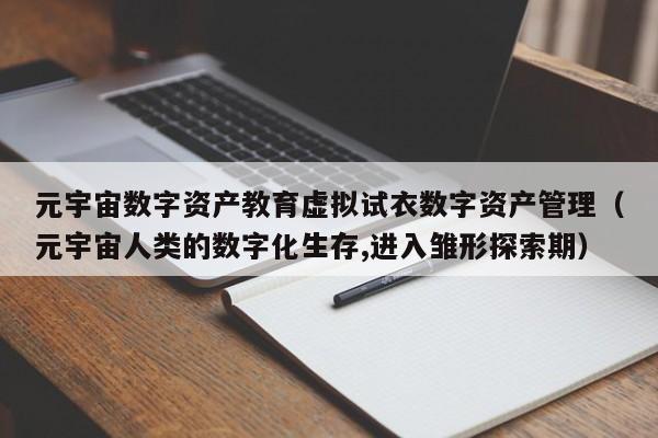 元宇宙数字资产教育虚拟试衣数字资产管理（元宇宙人类的数字化生存,进入雏形探索期）