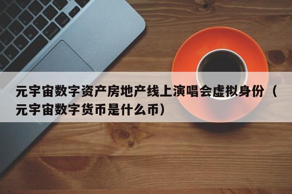 元宇宙数字资产房地产线上演唱会虚拟身份（元宇宙数字货币是什么币）