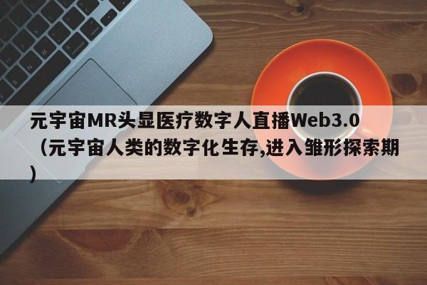 元宇宙MR头显医疗数字人直播Web3.0（元宇宙人类的数字化生存,进入雏形探索期）