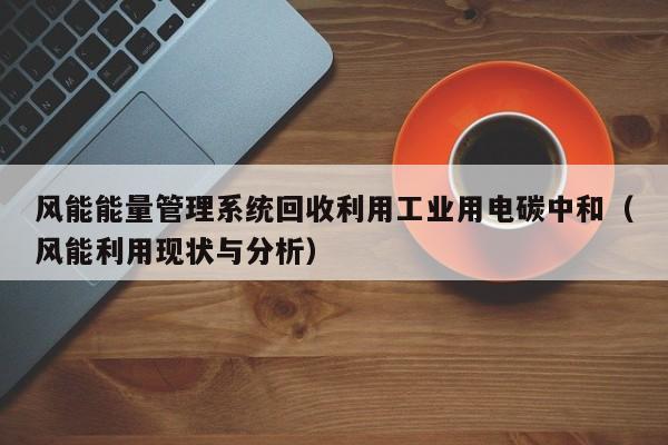 风能能量管理系统回收利用工业用电碳中和（风能利用现状与分析）