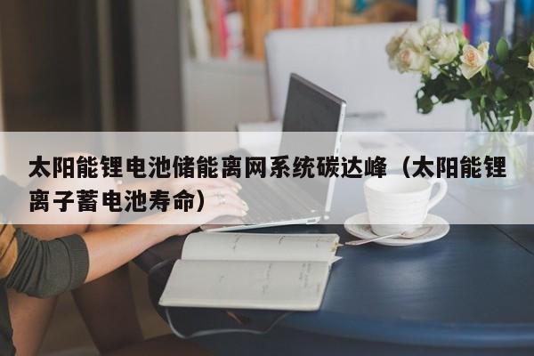 太阳能锂电池储能离网系统碳达峰（太阳能锂离子蓄电池寿命）