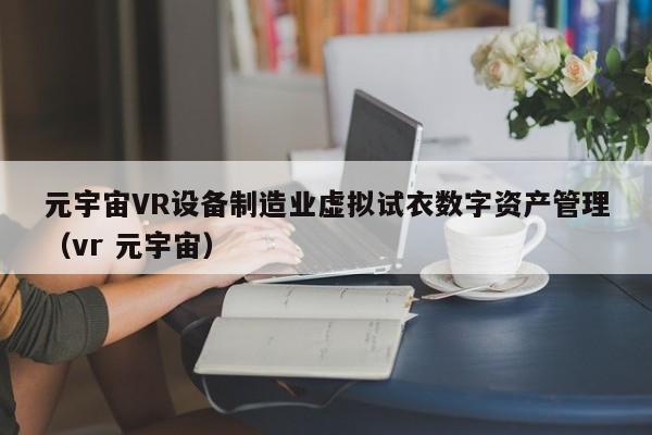 元宇宙VR设备制造业虚拟试衣数字资产管理（vr 元宇宙）