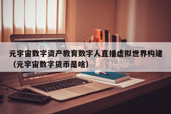 元宇宙数字资产教育数字人直播虚拟世界构建（元宇宙数字货币是啥）