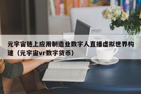 元宇宙链上应用制造业数字人直播虚拟世界构建（元宇宙vr数字货币）
