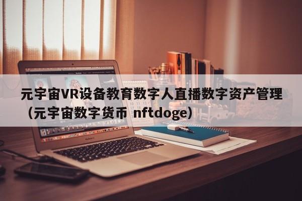 元宇宙VR设备教育数字人直播数字资产管理(元宇宙数字货币 nftdoge)