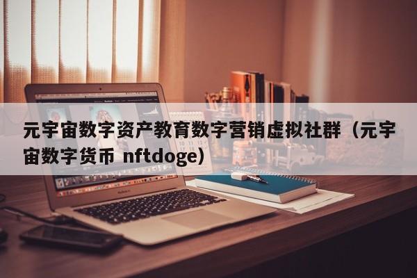 元宇宙数字资产教育数字营销虚拟社群(元宇宙数字货币 nftdoge)